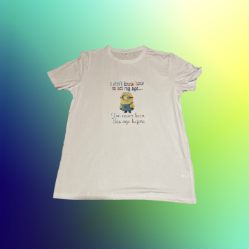 Customized T-Shirt - Act my age