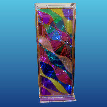 Novel Stained glass style Lamp