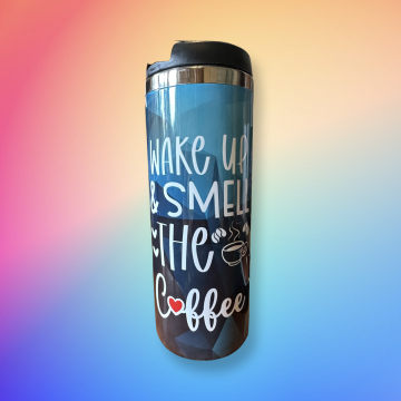 Travel Mug - Smell the coffee