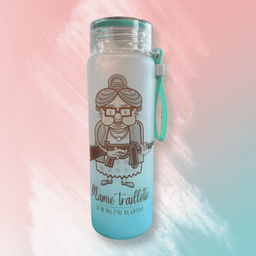 Bouteille d'eau - Mamie Traillette