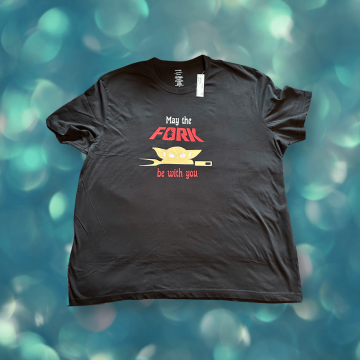 Customized T-Shirt - May the Fork...