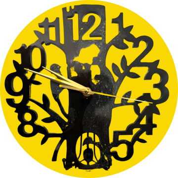 Handmade Clock - Tree