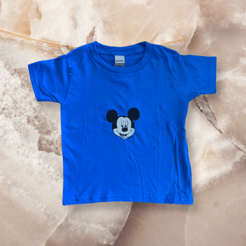 T-shirt personnalisé brodé - Mickey Mouse