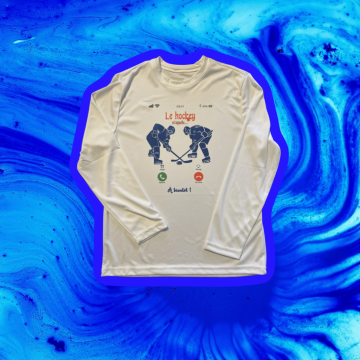 T-shirt personnalisé - Hockey