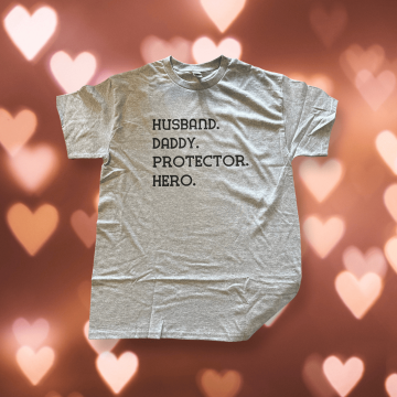 Customized T-Shirt - Husband Daddy Protector